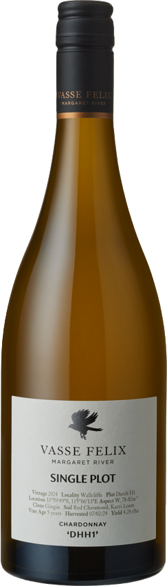 Vasse Felix Single Plot DHH1 Chardonnay 2024 bottle - Margaret River